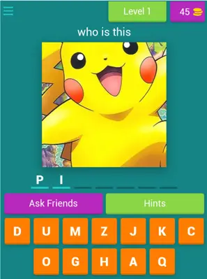 Pokemon Quiz android App screenshot 0